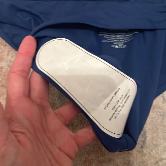 NWT Everlane Blue Dusk Bikini Bottom XS Low Rise Italian Quick Dry Class… - Picture 6 of 7